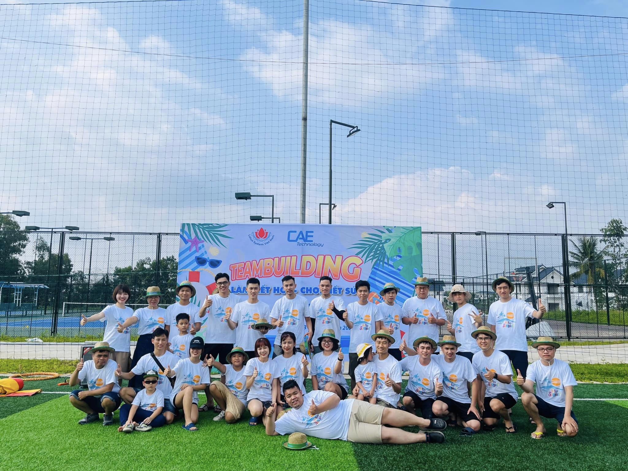 teambuilding tại vườn vua resort 1